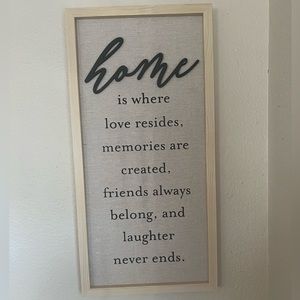 Free with purchase New View Decorative Sign